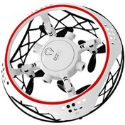 Resim Xindoker Ufo Şekilli Kızılötesi Sensörlü El Kontrollü Dört Eksenli Drone - Beyaz, Dahili Pil 