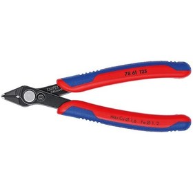 Resim KNIPEX 78 61 125 Süper Knips Elektronikçi Yan Keski 125 mm 