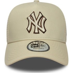 Resim New Era Outlıne Ef Trucker Neyyan Unisex Şapka 60771718 Bej 