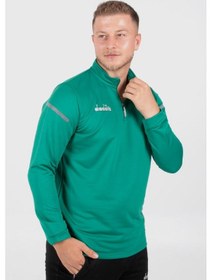 Resim Diadora Alto 25 Antrenman Eşofmanı Tek Üst Yeşil 