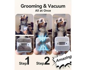 Resim Renkli Kedi Köpek Kuaför ve Bakım Seti, Vakumlu, Kullanışlı ve Pratik 