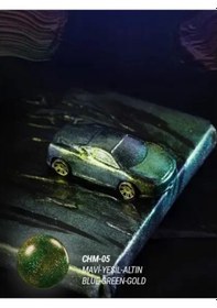 Resim Cadence Chameleon Renk Değiştiren Metalik Boya 30ml Chm05 Mavi-yeşil-altın Karışık 