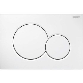 Resim Geberit Sigma01 Kumanda Paneli Beyaz 115.770.11.5 Beyaz 
