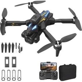 Resim C10S 4K FPV Kameralı Katlanabilir Drone – Fırçasız Motor, Yükseltilmiş Model, İrtifa Sabitleme, Uzun Uçuş Süresi, Taşıma Çantalı 