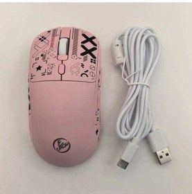 Resim Besthome1 Hxsj T90 Pembe Uc Modlu Kablosuz Fare Rgb Isik Dahili Sol Sag Tus Sessiz Optik Fare Ev Ofis Oyun Diğer 