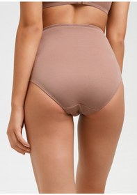 Resim Suwen Rosa Toparlayıcı Slip Külot Sw8340100 Vizon 