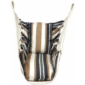 Resim Tcherchı Kahverengi Açık Bahçe Asma Hamak Kahverengi 