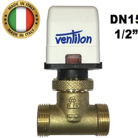 Resim Ventilon Fan Coil Motorlu Vana - Dn15 (1/2”) 2 Yollu 230V Ac 