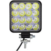 Resim Lemestar 48w 6500k Beyaz Led Çalışma Lambası - Araç, Kamyon, Atv Ve Tekneler İçin Su Geçirmez Ip65 