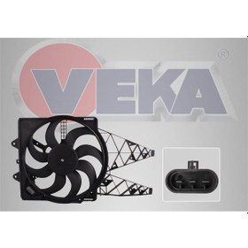 Resim Veka-25-1814 - Fan Motoru Davlumbazlı Grande Punto 05 1.3 Mtj 