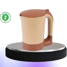 Resim Elektronikçim Kettle Özellikli Türk Kahvesi Makinesi Taşınabilir Mini Tasarım 