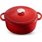 Resim Kitchenware L'amour Kırmızı Derin Döküm Tencere 28 Cm Voeux
