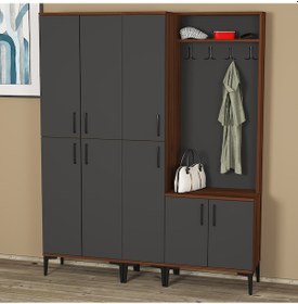 Resim Kalenderdekor1 Kalender Dekor Rose-1-3-4 Rs07 Portmanto Vestiyer Ayakkabılık 