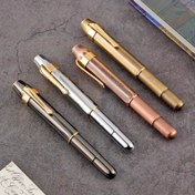 Resim Vintage Yazı Kalemi - Şık Antik Pirinç, Bronz veya Gül Altın Kaplama - Pürüzsüz Bükme Kapağı - Sağlam Metal Yapı - Mürekkeple Uyumlu - Ofis, Kaligrafi, Hediye için İdeal - Profesyonel & Kişisel Kullanım - Lüks Kırtasiye, Kaligrafi Aracı, Klasik Tasarım, Dayanıklı Yapı, Hediyelik Alıcılar, Retro Estetik, Premium Malzeme, Kırtasiye Severler 