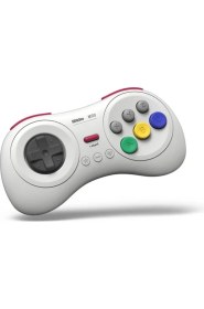 Resim 8bitdo M30 Bluetooth Kablosuz Oyun Kolu - Nintendo Switch OLED Lite Beyaz 