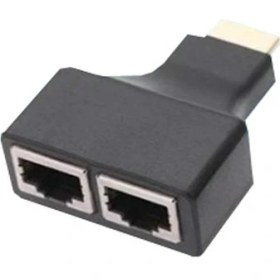 Resim Platoon Pmr 24 Cat5-Cat6 Ile HDMI Uzatma Max 30 Metre 