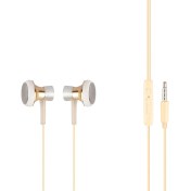 Resim MF Product Acoustic 0153 Mikrofonlu Kablolu Kulak İçi Kulaklık Gold 