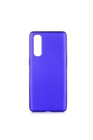 Resim HEPTEKİLETİŞİM Reno 3 Pro 5g Kapak Yumuşak Dokulu Soft Esnek Ince Mat Renkli Silikon Kılıf-premier-Lacivert 