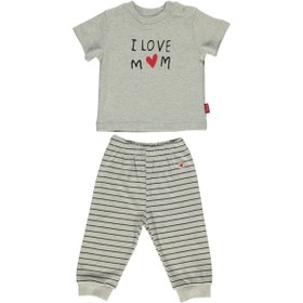 Resim Bebetto Interlok Pıjama Takımı 2lı (mum Dad/21) (f1131) 