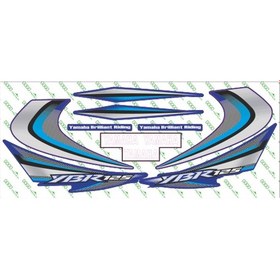 Resim Ybr 125 2010 Mavi Sticker Set 