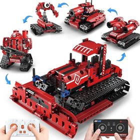 Resim Behowl Uzaktan Kumanda ve APP Kontrolü Tank Robot Kiti B0C55D1K6W 