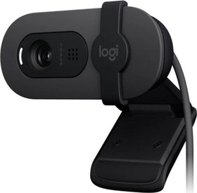 Resim Logitech LOGITECH BRIO 100 FULL HD 1080P MİKROFONLU WEB KAMERA SİYAH 960-001585 