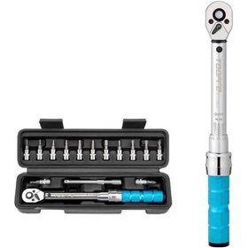 Resim heugers TOOPRE TL-2 Tork Anahtar Seti 2–24Nm 15 Parça 