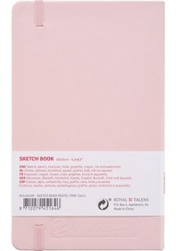 Resim Talens Sketchbook Sert Kapak Eskiz Çizim Defteri 13x21 Cm. Pembe 