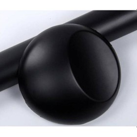 Resim Mat Siyah Yapışkanlı Kaplama Folyosu 122 Cm X 2 Mt 