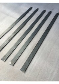 Resim Adana Kebap Şişi-20 Adet Silme 60 Cm 2.5 Cm -Galvanizsiz Silme 