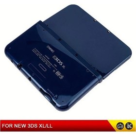 Resim Gaojunshop01 New 3ds Xl/ll Derin Mavi Koruyucu Kasa Ekran Koruyucu Kaymaz Taban Port Erişimi 