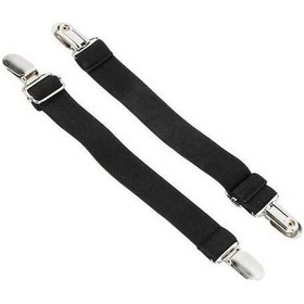 Resim Besthome1 Donuk Su Geçirmez Bisiklet Pantolonu Klembi - İçten Çekmeli Elastik Askı, Ayarlanabilir Uzunluk, 2 Adet Paket 