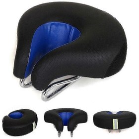 Resim Süper Yumuşak Yastıklı Bisiklet Selesi F20241129168 Burunsuz Dağ Bisikleti Mavi 