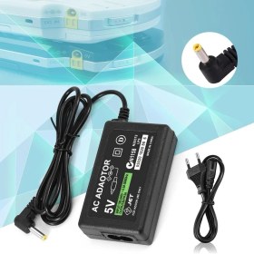Resim Huizongxu Psp 1000/2000/3000 Için Duvar Şarj Cihazı Ac Adaptör Besleme Kablosu (Yurt Dışından) 