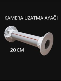 Resim jbox Kamera Uzatma Ayağı Plastik 20 cm Beyaz 