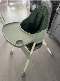 Resim 7001 Plus Deri Minderli Lüks Mama Sandalyesi 
