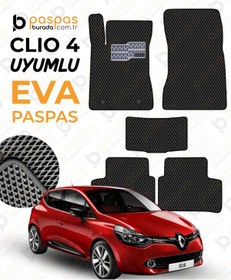 Resim Organik Aile Clio 4 Uyumlu Hücreli Premium Eva Paspas Seti 