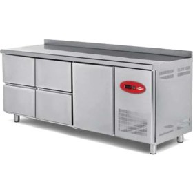 Resim Empero EMP.200.70.01-4C Tezgah Tipi Buzdolabı 4 Çekmece+1 Kapı 500 L 