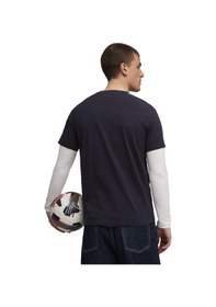 Resim Puma T7 Erkek Lacivert Günlük Stil T-shirt 62959216 Mavi 