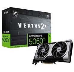 Resim MSI GeForce RTX 5060 Ti 16 G Ventus 2X Plus GDDR7 128 Bit DX12 DLSS 4 Gaming Ekran Kartı 