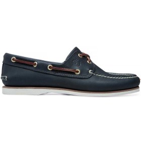 Resim Timberland Men's 2 Eye Boat Shoe Erkek Mavi Spor Ayakkabı Tb0740364841 