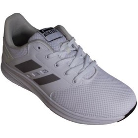 Resim Jump Kadın Beyaz Gri Siyah Fileli Memory Konfor Taban Sneaker Spor Ayakkabı 