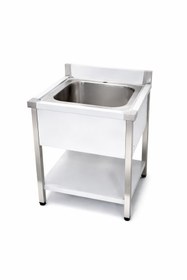 Resim sc sonsesconcept Sc Sonses Concept Tek Evyeli Krom Çalışma Tezgahı, Paslanmaz , 60X60X85 
