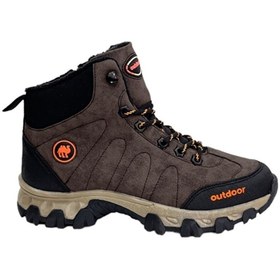 Resim Unisex Trekking Outdoor Bot Kışlık Ayakkabı Kahverengi 105432 