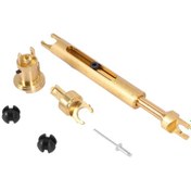 Resim Crackedice Alaşımlı Serbest Bırakma Bağlantı Çubuğu Izgara Kapağı Kaput Kilidi Mandalı Bağlantı Çubuğu 