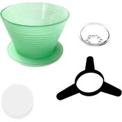 Resim Empoorlium Kahve Üzerine Dökme Damlama Filtresi Tutuculu Yavaş Demleme Kahvesi Eşit Şekilde Dökme Damlama Filtresi Tembel El Filtresi Bardak A (Yurt Dışından) 