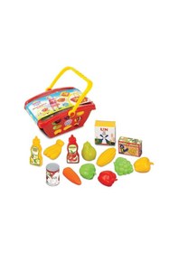 Resim Dede Küçük Market Sepeti. 