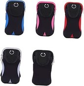 Resim BESPORTBLE Unisex Spor Koşu Telefonu Taşıma Çantası Su Geçirmez Paketi Fitness Armband Anahtar Tutucu Kadın Ve Erkekler İçin Gym Cep Telefonu Çantası Siyah 