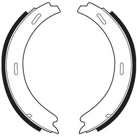 Resim Ferodo Fsb196 Fren Balatası Arka Park Frenı Pabucu W168 97 04 W169 04 12 W245 05 11 Vaneo 414 02 05 W203 00 07 C209 02 