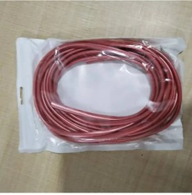 Resim Willowhaven Kırmızı 5m Kapı Kenarı Koruyucu Şerit Çizilme Önleyici Şeffaf Yapışkanlı 